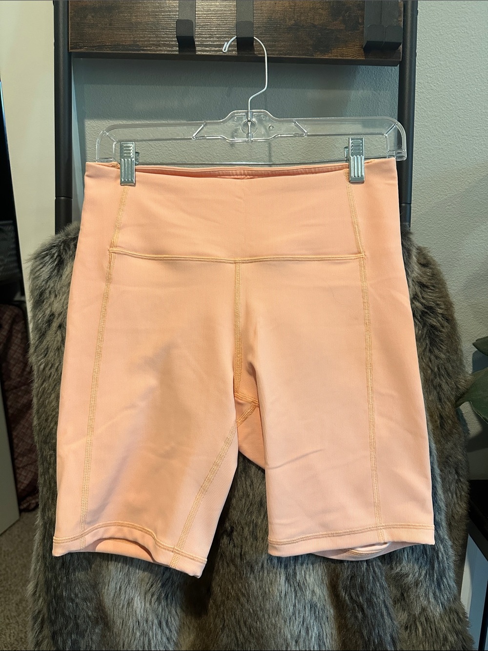 lululemon athletica Peach High-Rise Bike Shorts 9inch